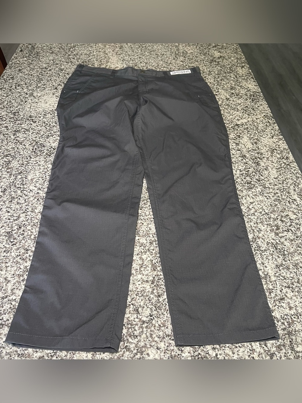 Carhartt relaxed fit gray work pants 38x32 outdoors rugged canvas